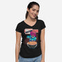 Eternal Masters-Womens-V-Neck-Tee-Samuel