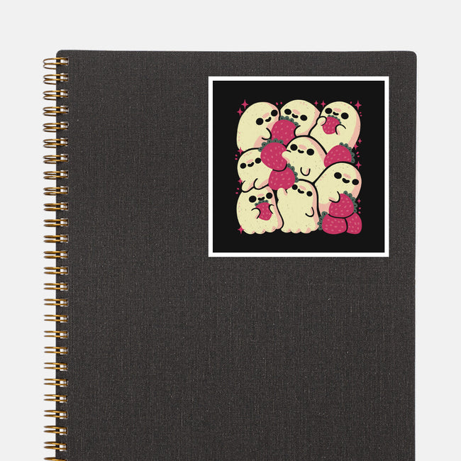 Berry Ghosts-None-Glossy-Sticker-xMorfina