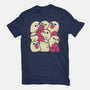 Berry Ghosts-Womens-Fitted-Tee-xMorfina