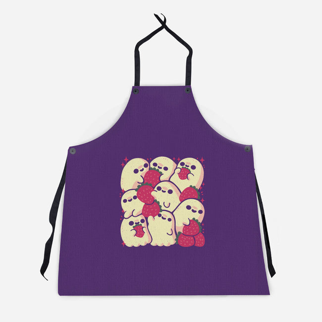 Berry Ghosts-Unisex-Kitchen-Apron-xMorfina