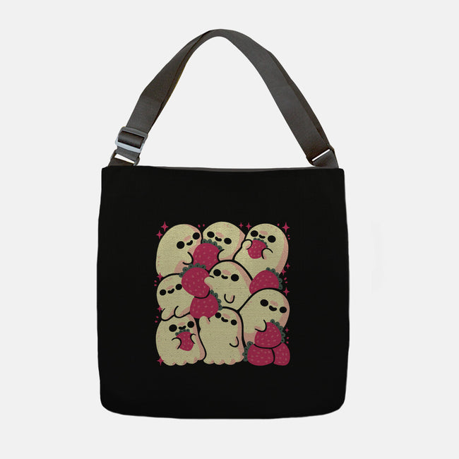 Berry Ghosts-None-Adjustable Tote-Bag-xMorfina