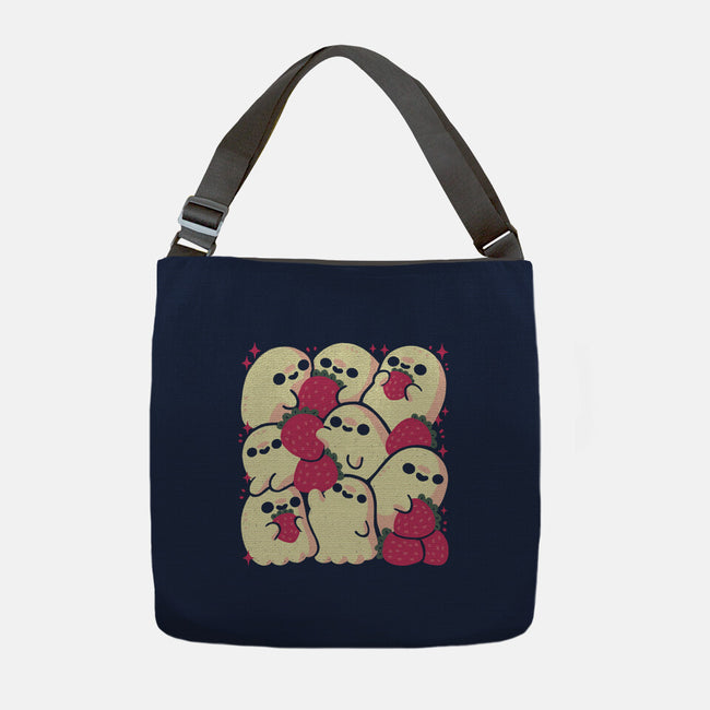 Berry Ghosts-None-Adjustable Tote-Bag-xMorfina