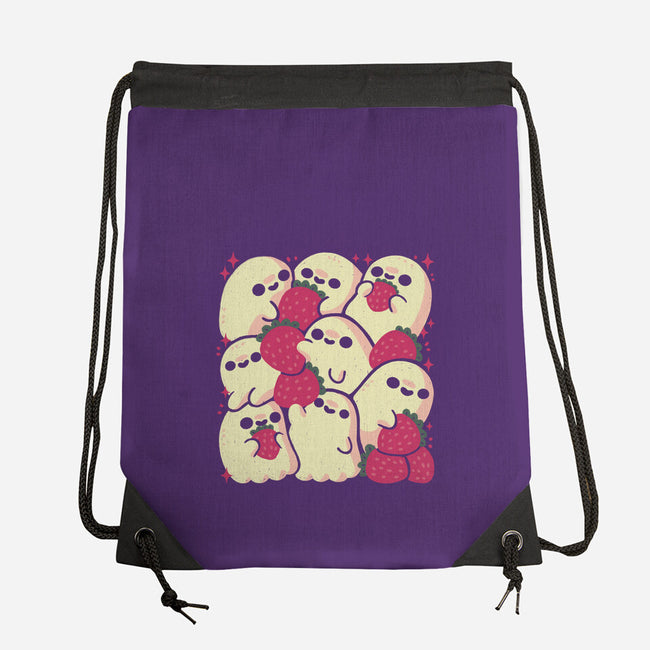 Berry Ghosts-None-Drawstring-Bag-xMorfina