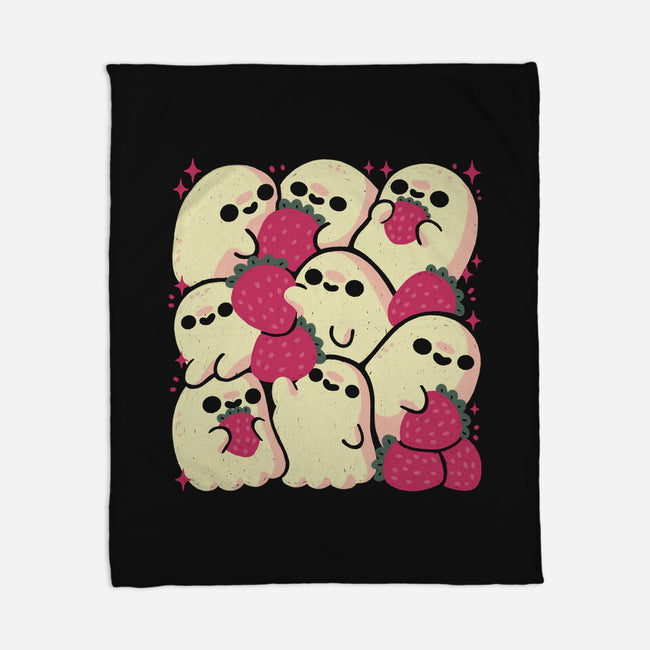Berry Ghosts-None-Fleece-Blanket-xMorfina