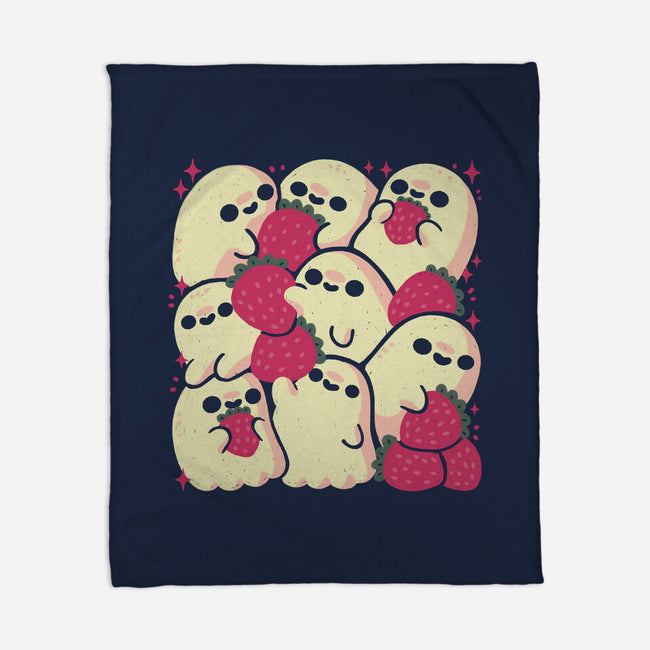Berry Ghosts-None-Fleece-Blanket-xMorfina