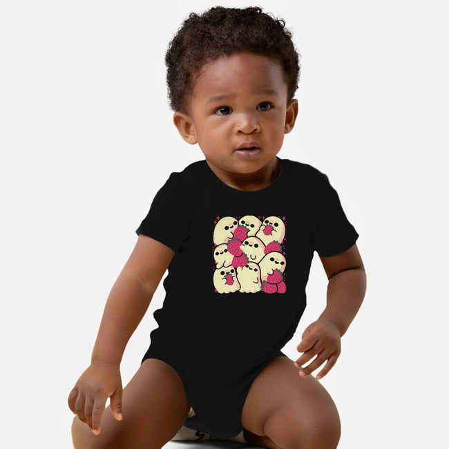 Berry Ghosts-Baby-Basic-Onesie-xMorfina