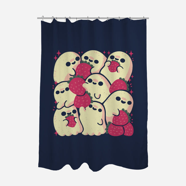 Berry Ghosts-None-Polyester-Shower Curtain-xMorfina