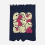Berry Ghosts-None-Polyester-Shower Curtain-xMorfina