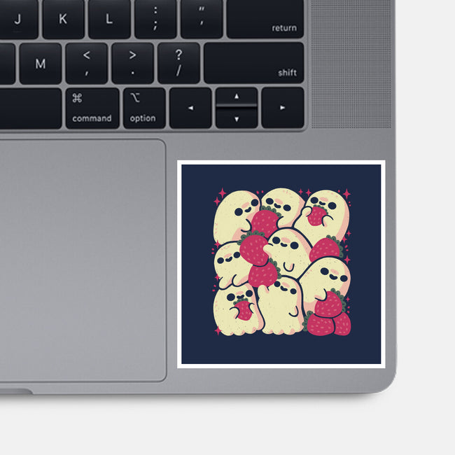 Berry Ghosts-None-Glossy-Sticker-xMorfina
