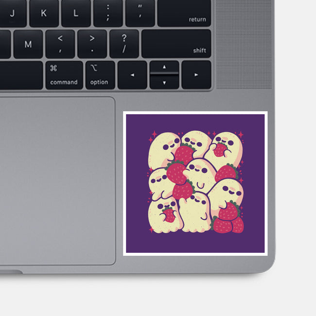 Berry Ghosts-None-Glossy-Sticker-xMorfina