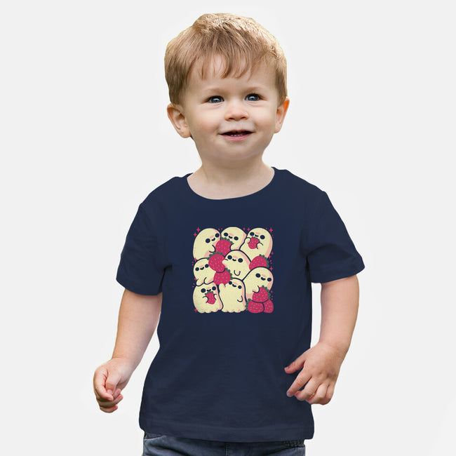 Berry Ghosts-Baby-Basic-Tee-xMorfina