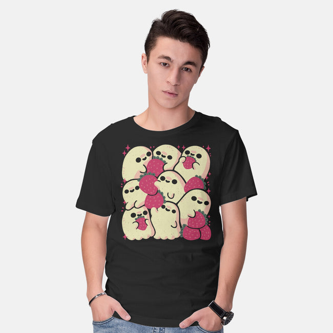 Berry Ghosts-Mens-Basic-Tee-xMorfina