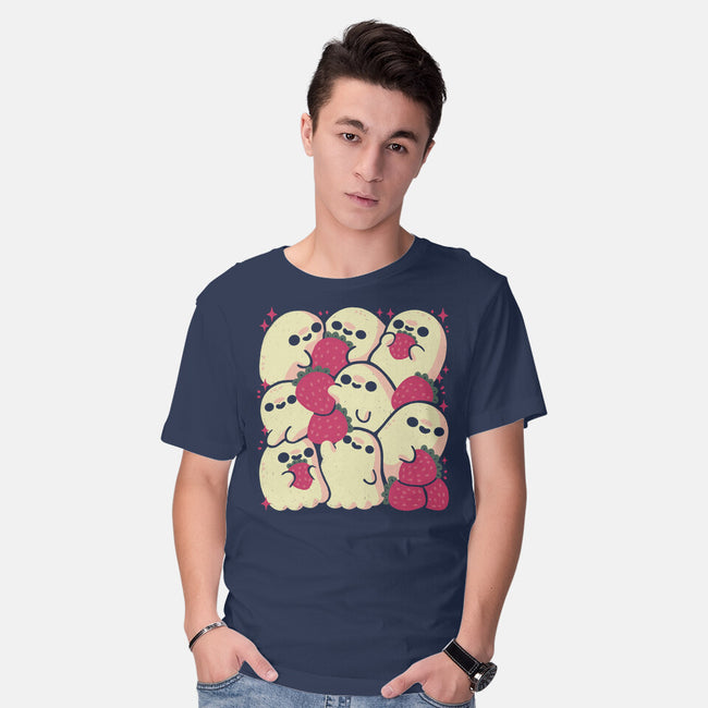 Berry Ghosts-Mens-Basic-Tee-xMorfina
