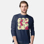 Berry Ghosts-Mens-Long Sleeved-Tee-xMorfina