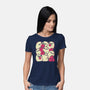 Berry Ghosts-Womens-Basic-Tee-xMorfina