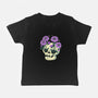 Flower Skull-Baby-Basic-Tee-xMorfina