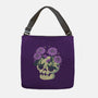 Flower Skull-None-Adjustable Tote-Bag-xMorfina