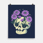Flower Skull-None-Matte-Poster-xMorfina