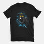 Time And Space Traveler-Unisex-Basic-Tee-kharmazero