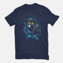 Time And Space Traveler-Unisex-Basic-Tee-kharmazero