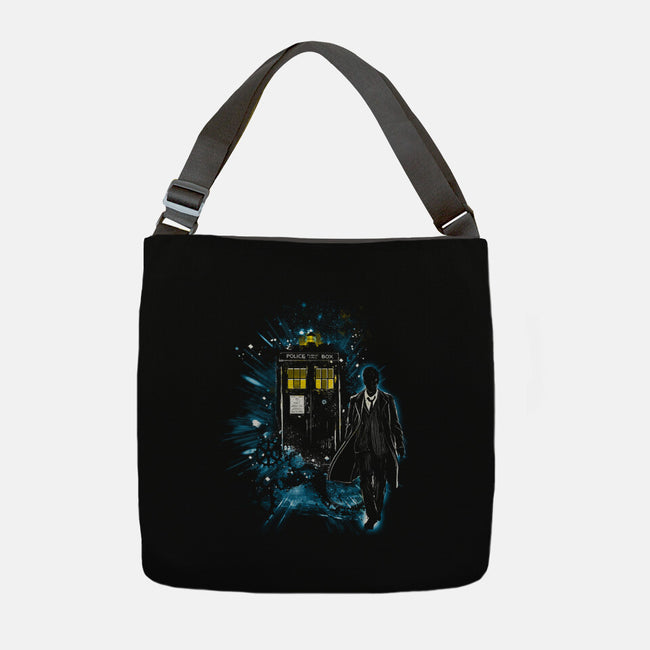 Time And Space Traveler-None-Adjustable Tote-Bag-kharmazero