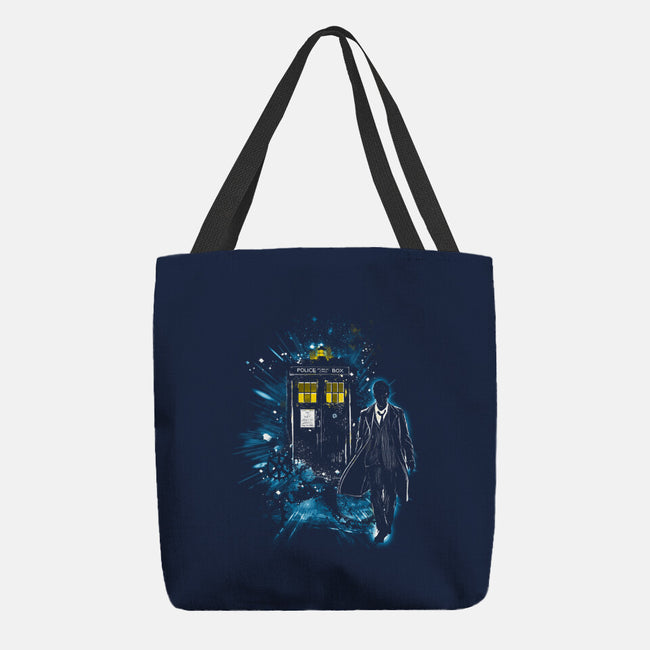 Time And Space Traveler-None-Basic Tote-Bag-kharmazero
