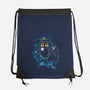 Time And Space Traveler-None-Drawstring-Bag-kharmazero
