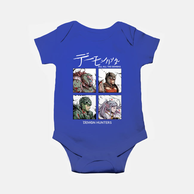 Slay All Demons-Baby-Basic-Onesie-Guilherme magno de oliveira