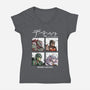 Slay All Demons-Womens-V-Neck-Tee-Guilherme magno de oliveira
