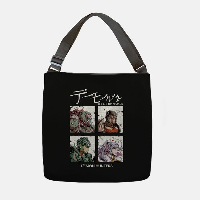 Slay All Demons-None-Adjustable Tote-Bag-Guilherme magno de oliveira