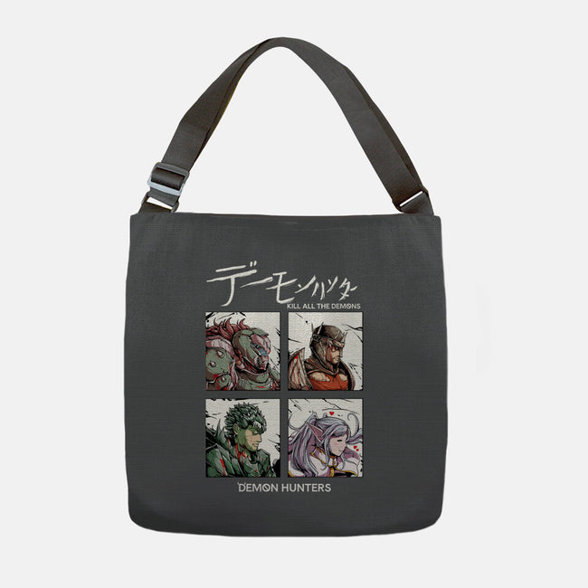 Slay All Demons-None-Adjustable Tote-Bag-Guilherme magno de oliveira