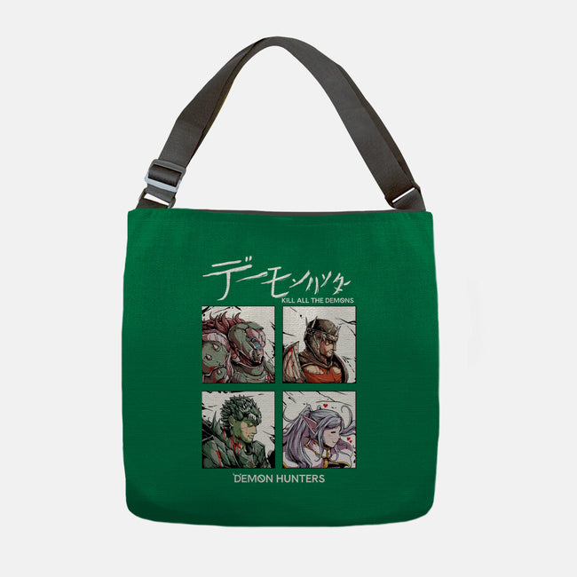 Slay All Demons-None-Adjustable Tote-Bag-Guilherme magno de oliveira