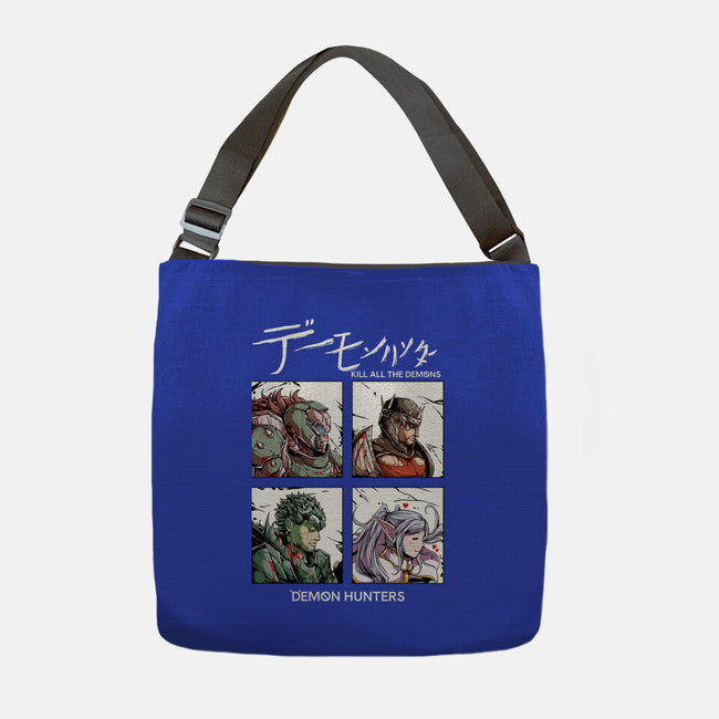 Slay All Demons-None-Adjustable Tote-Bag-Guilherme magno de oliveira