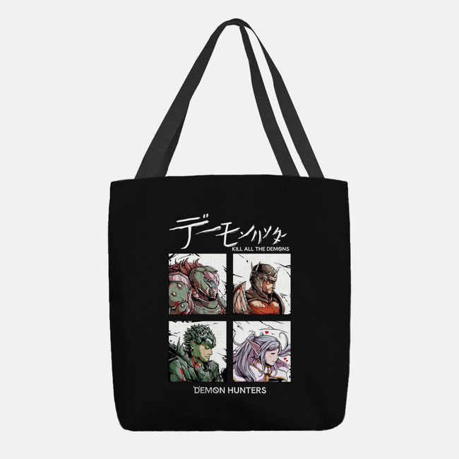 Slay All Demons-None-Basic Tote-Bag-Guilherme magno de oliveira