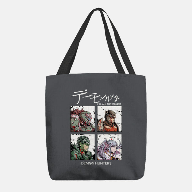 Slay All Demons-None-Basic Tote-Bag-Guilherme magno de oliveira