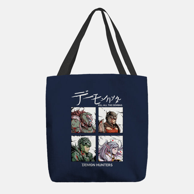 Slay All Demons-None-Basic Tote-Bag-Guilherme magno de oliveira