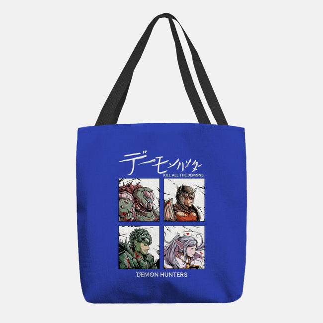 Slay All Demons-None-Basic Tote-Bag-Guilherme magno de oliveira