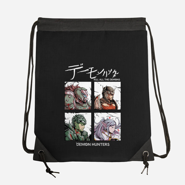 Slay All Demons-None-Drawstring-Bag-Guilherme magno de oliveira