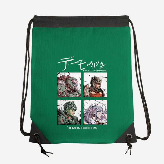 Slay All Demons-None-Drawstring-Bag-Guilherme magno de oliveira