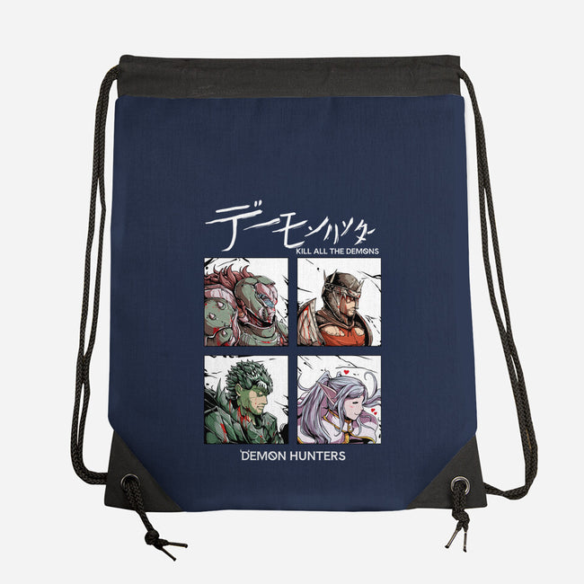 Slay All Demons-None-Drawstring-Bag-Guilherme magno de oliveira