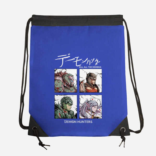 Slay All Demons-None-Drawstring-Bag-Guilherme magno de oliveira