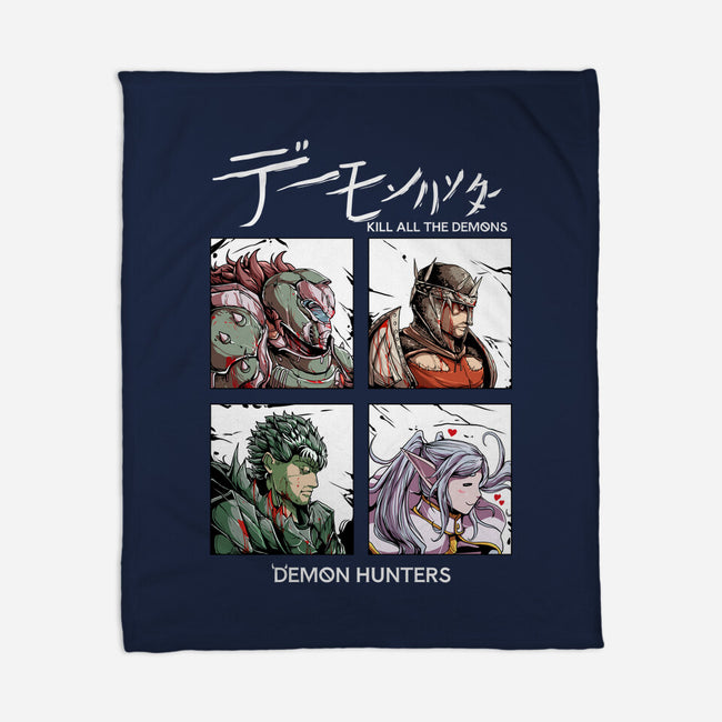 Slay All Demons-None-Fleece-Blanket-Guilherme magno de oliveira