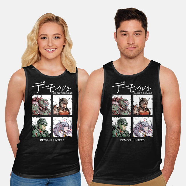 Slay All Demons-Unisex-Basic-Tank-Guilherme magno de oliveira