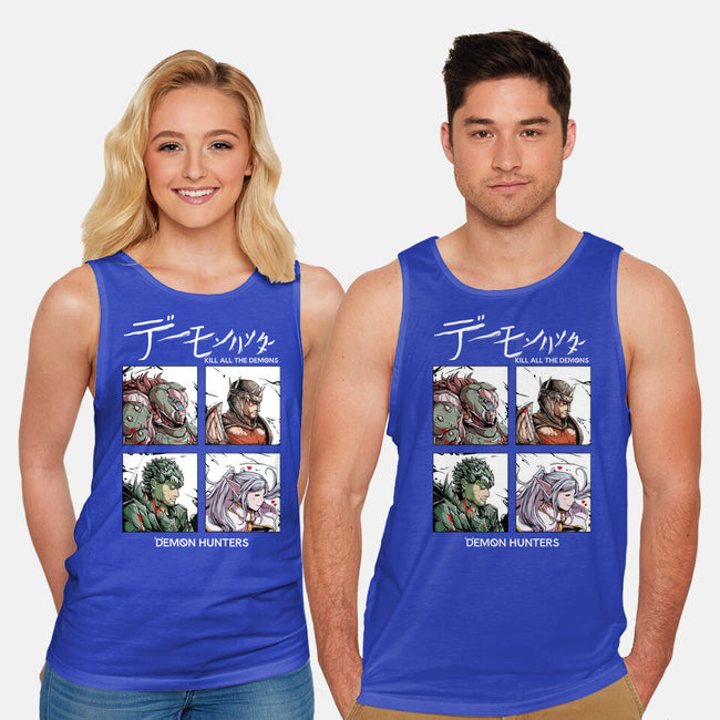 Slay All Demons-Unisex-Basic-Tank-Guilherme magno de oliveira