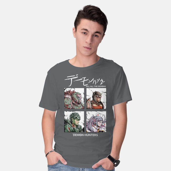 Slay All Demons-Mens-Basic-Tee-Guilherme magno de oliveira