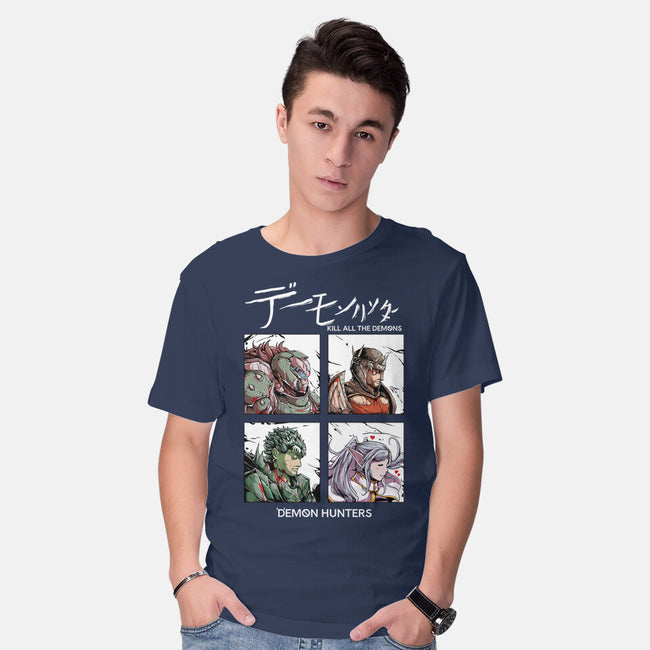 Slay All Demons-Mens-Basic-Tee-Guilherme magno de oliveira