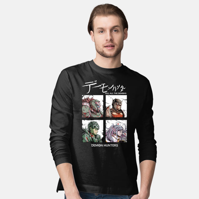 Slay All Demons-Mens-Long Sleeved-Tee-Guilherme magno de oliveira
