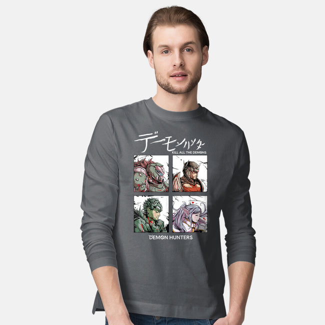 Slay All Demons-Mens-Long Sleeved-Tee-Guilherme magno de oliveira