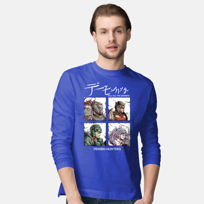 Slay All Demons-Mens-Long Sleeved-Tee-Guilherme magno de oliveira
