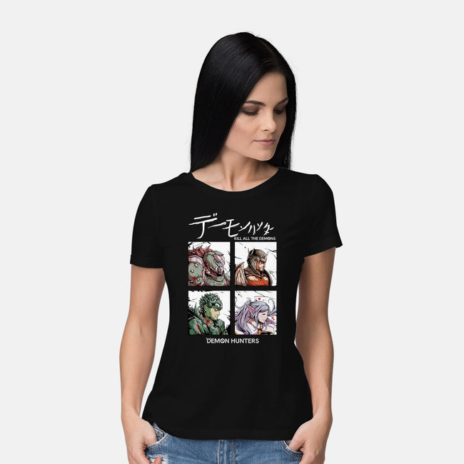 Slay All Demons-Womens-Basic-Tee-Guilherme magno de oliveira